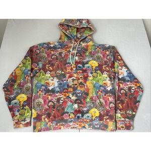 Kith for Sesame Street Family Williams III Hoodie KHM033067-906 Size Medium